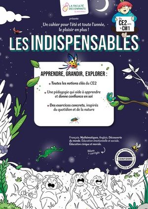 Couverture du cahier CE2 → CM1